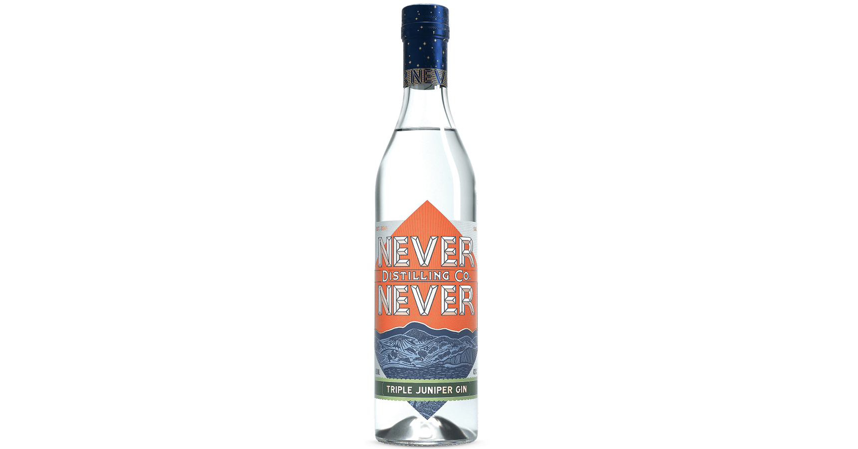 Never Never Triple Juniper Gin 0,5L 43