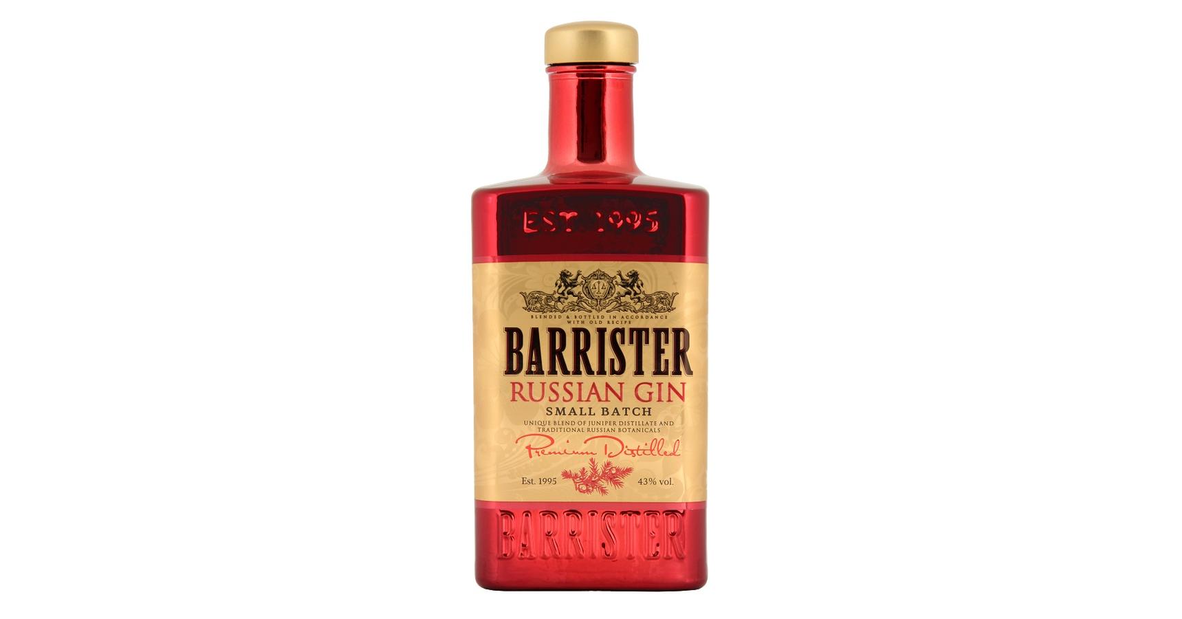 Barrister Russian Gin 0,7l 43