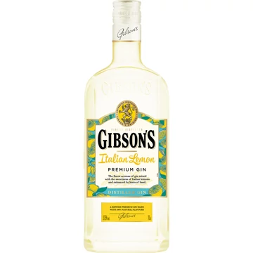 Gibson’s Lemon gin 0,7L 37,5%
