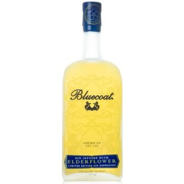 Bluecoat Elderflower (bodzás) gin 47% 0,7