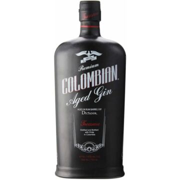 Dictador Colombian Aged Gin Black 0,7L 43%