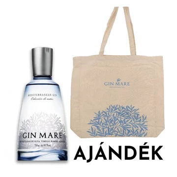 Gin Mare Mediterranean Gin 0,7L 42,7% + ajándék vászontáska