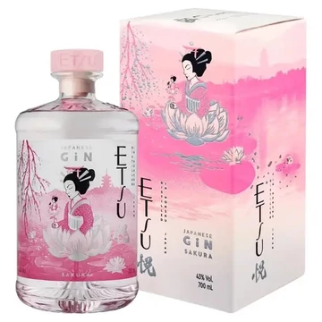 Etsu Sakura Gin 0,7L 43%