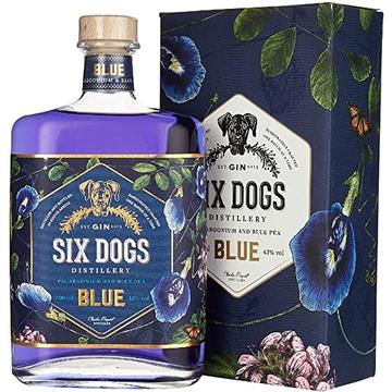 Six Dogs Blue Gin 0,7l 43%