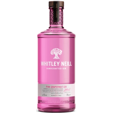Whitley Neill Pink Grapefruit Gin 43% 0,7
