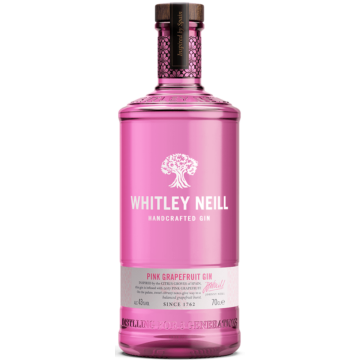 Whitley Neill Pink Grapefruit Gin 43% 0,7