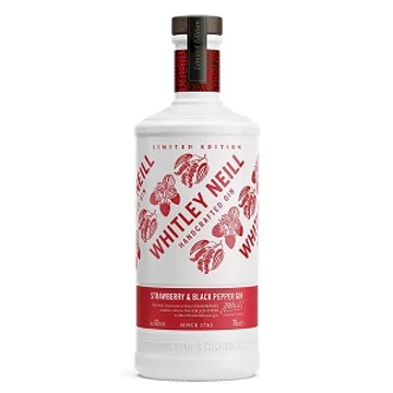 Whitley Neill Strawberry-Pepper (Eper-Bors) Gin 0,7 43%