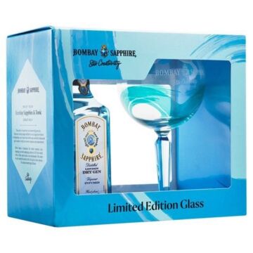 Bombay Sapphire - 0,7L (40%) pdd.+ pohár