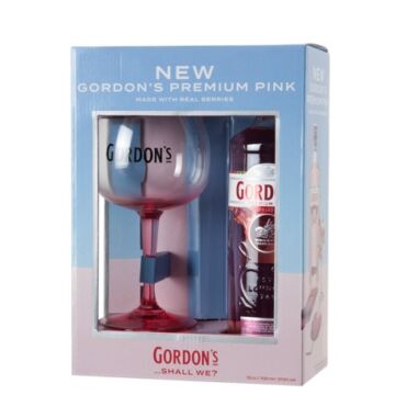 Gordons Premium Pink Gin - 0,7L (37,5%) pdd. + pohár