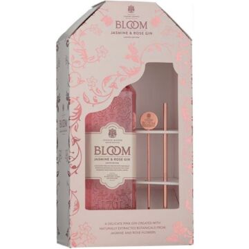 Bloom Jasmine &amp; Rose gin ajándékcsomag - 0,7L (40%) 