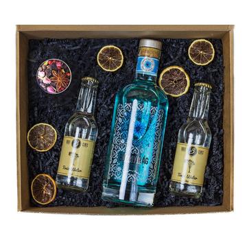 Búzavirág Gin Ajándék Szett Díszdobozban