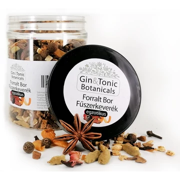 Gin Tonic Botanicals közepes tégelyben - Forralt bor fűszerkeverék, egzotikus, 130g