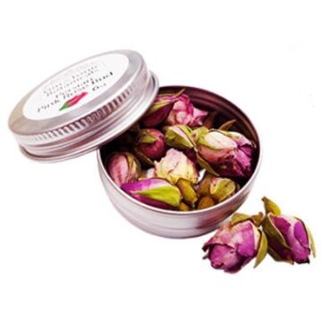 Gin Tonic botanicals mini fém tégelyben, pink perzsa rózsa bimbó 6gr