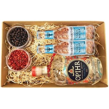 Opihr Gin Tonik szett Díszdobozban Ginfűszerrel