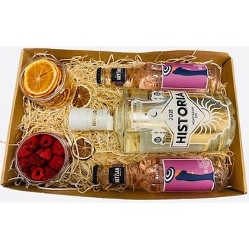 Historia violet gin tonik csomag feliratos díszdobozban
