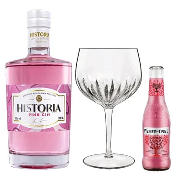 Esküvői Pink gin&tonik ceremónia szett