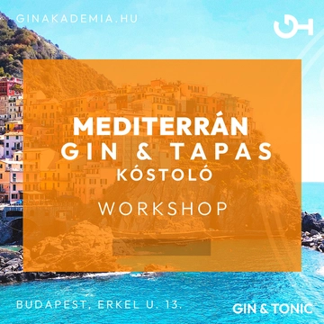 Mediterrán Gin és spanyol sonka kóstoló Workshop május 31.