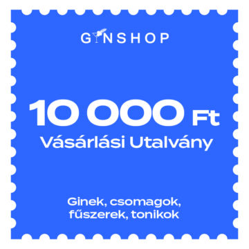 GinShop vásárlási utalvány 10.000Ft értékben