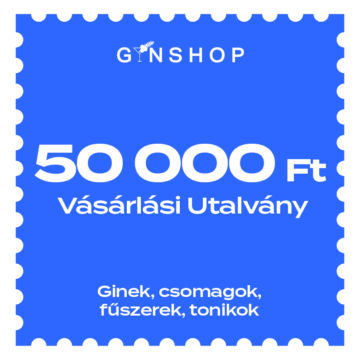 GinShop vásárlási utalvány 50.000Ft értékben