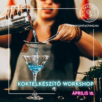 Koktélkészítő Workshop április 18.