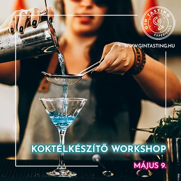 Koktélkészítő Workshop május 9.