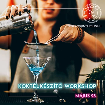 Koktélkészítő Workshop május 23.