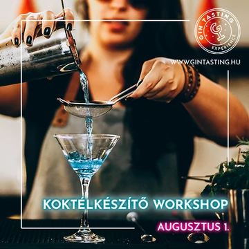 Koktélkészítő Workshop augusztus 1.