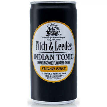 Fitch &amp; Leedes Indian Zero Tonik fémdobozos 200 ml
