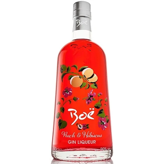 Boe Peach &amp; Hibiscus Gin Liqueur 0,5L 20% 