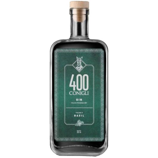 400 Conigli Volume 8 Basil Gin 0,5L 42%