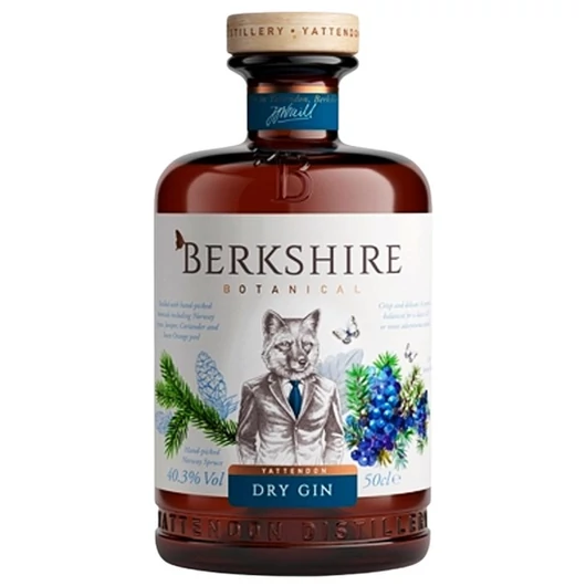 Berkshire Botanical Dry Gin 40,3% 0,5L