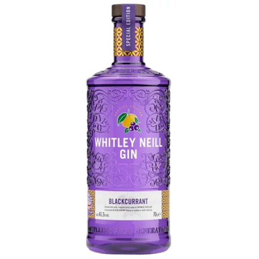 Whitley Neill - Blackcurrant (fekete ribizli) Gin 0,7L 41,3%