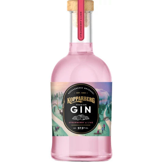 Kopparberg Gin Strawberry &amp; Lime 37,5% 0,7L 