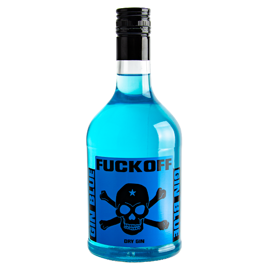 Fuckoff Blue Gin 0,7L 40%