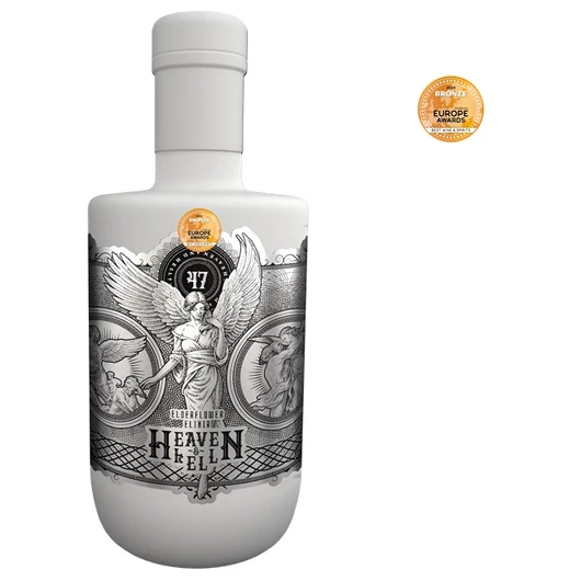 Heaven & Hell Gin - Elderflower Elixir 0,7L 40% (bodzás)