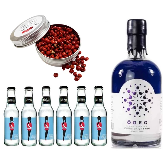 Öreg Színváltós Gin Tonik szett ajándék ginfűszerrel