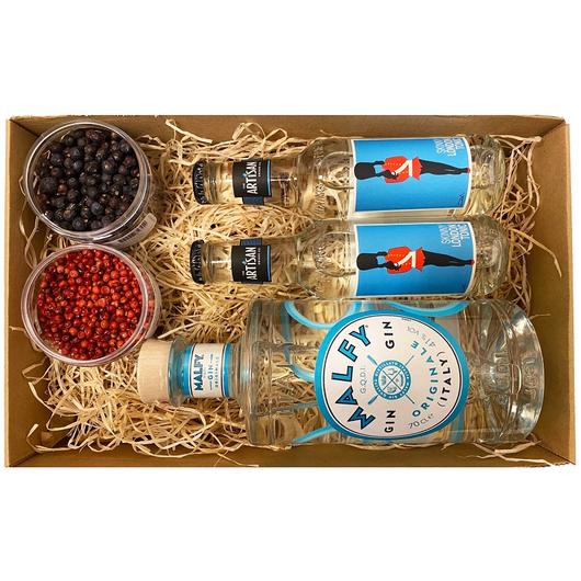 Malfy Gin Tonik szett Díszdobozban Ginfűszerrel