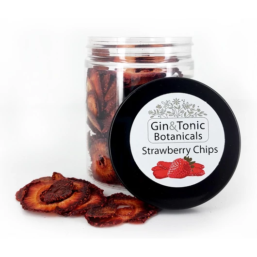 G&amp;T Bot. közepes tégelyben Eper Chips 55 g