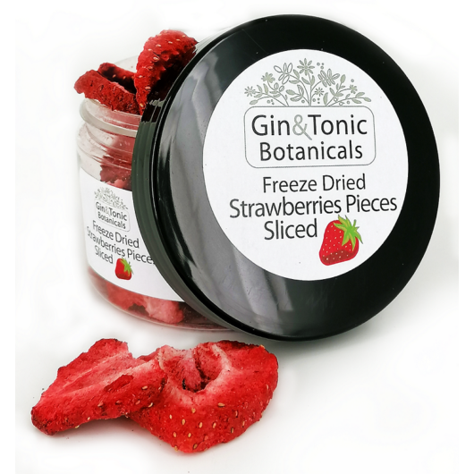 Gin Tonik fűszer kis tégelyben liofilizált szeletelt eper 10 gr