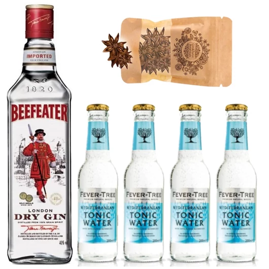 Beefeater Gin Tonik szett ajándék csillagánizzsal