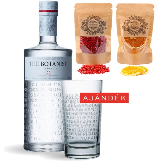 Botanist Gin szett + ajándék üvegpohár