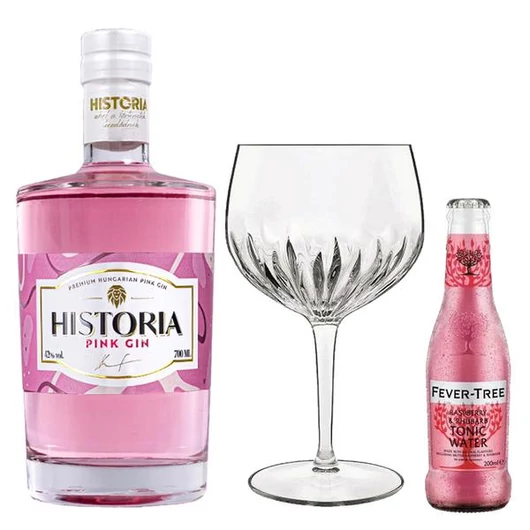 Esküvői Pink gin&tonik ceremónia szett