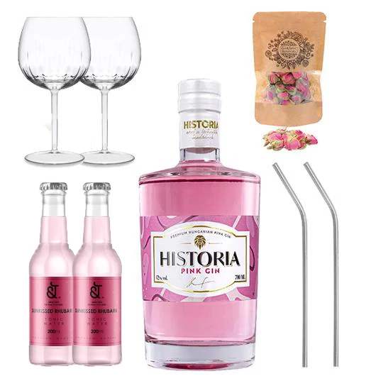 Pink Historia Gines csomag ajándék ginfűszerrel