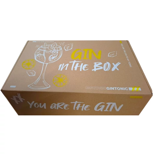 Díszdoboz egyedi gin tonik szettekhez