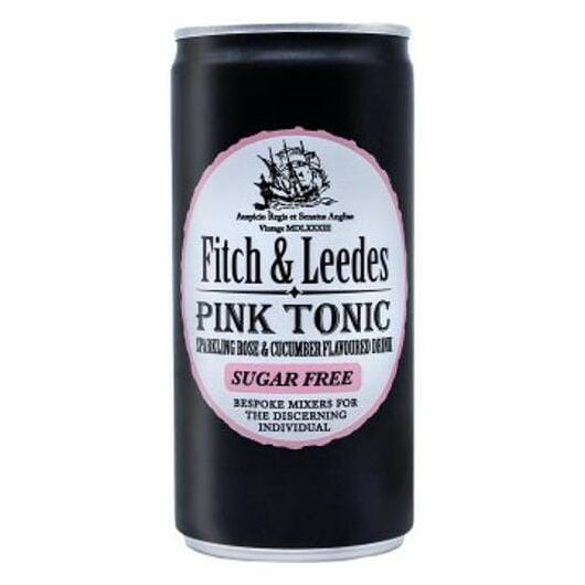 Fitch &amp; Leedes Pink Zero Tonik fémdobozos 200 ml