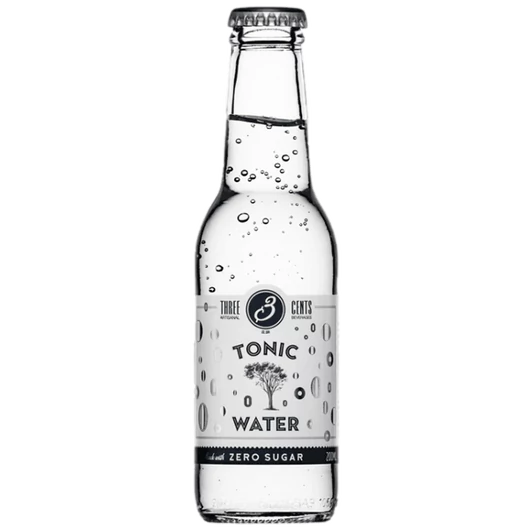 Three Cents - Tonic Water cukormentes tonik 200 ml
