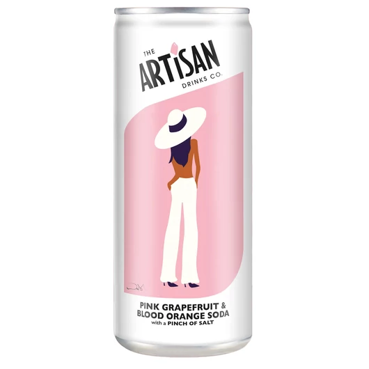 Artisan Pink Grapefruit & Blood Orange Soda 0,25L