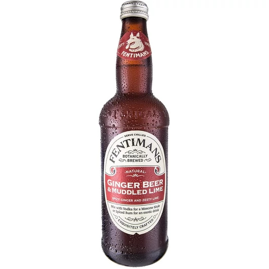 Fentimans Ginger Beer &amp; Lime gyömbérsör 500ml