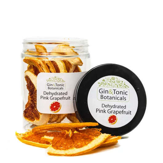 Gin Tonic Botanicals közepes tégelyben Szárított Grapefruit karikák 20gr