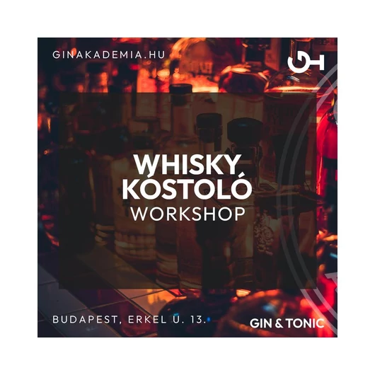 Hollywood ihlette whisky kóstoló workshop június 12.